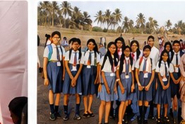 Senior students at the annual outing